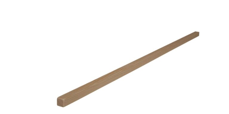 10 mm x 10 mm Quadratleiste Kiefer (Bild)