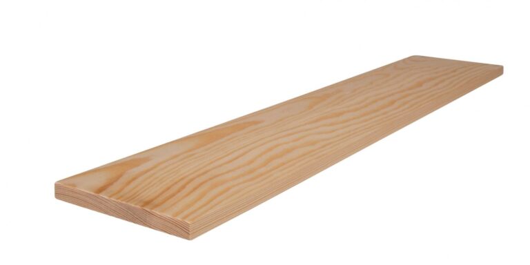 10 mm x 100 mm Rechteckleiste Kiefer (Bild)