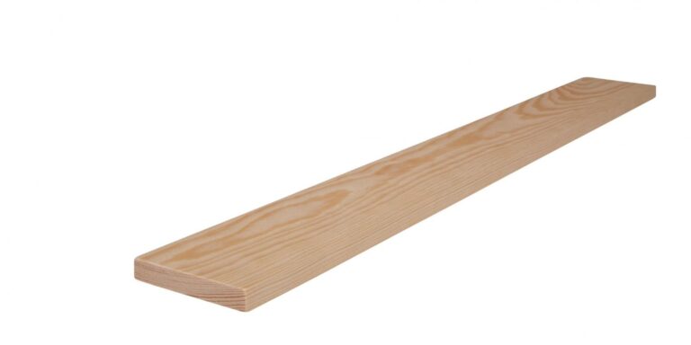 10 mm x 60 mm Rechteckleiste Kiefer (Bild)