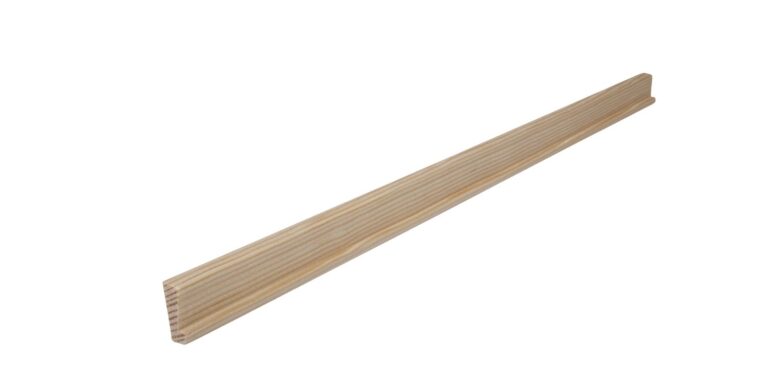 11 mm x 22 mm Glasfalzleiste Kiefer # 17 mit 3 mm x 16 mm Falz (Bild 2)