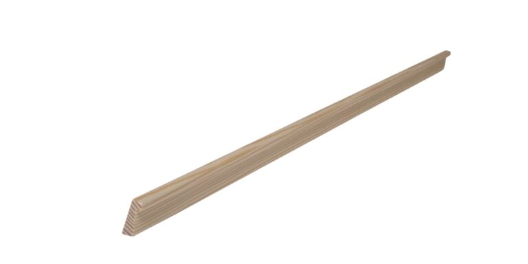 11 mm x 22 mm Glasfalzleiste Kiefer # 17 mit 3 mm x 16 mm Falz (Bild 4)