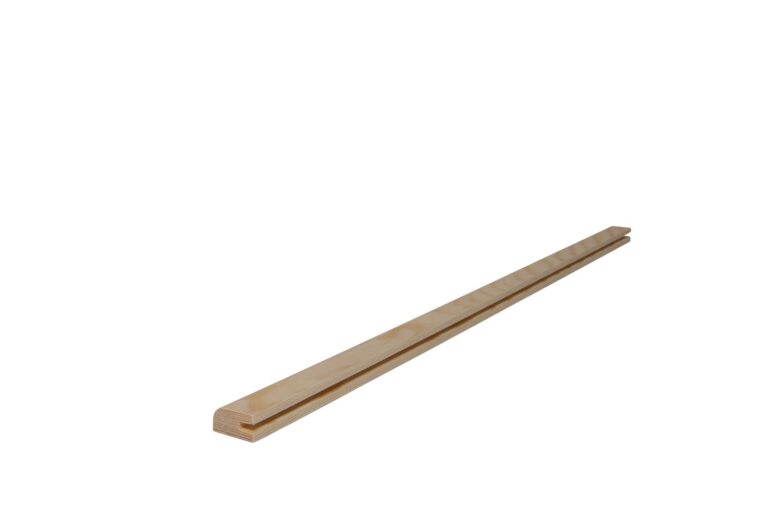 12 mm x 22 mm Dichtleiste Kiefer (Bild 1)