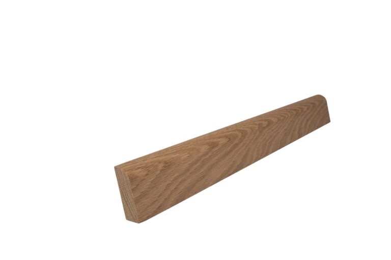 14 mm x 50 mm Scheuerleiste Eiche abgerundet (Bild 2)