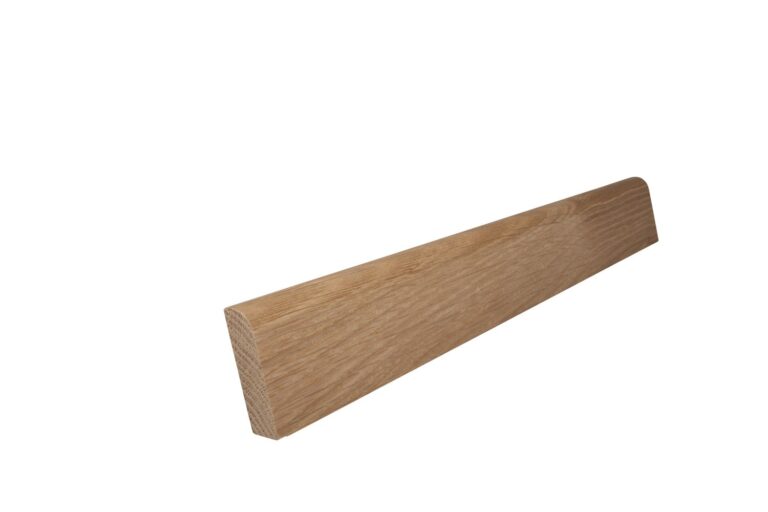 14 mm x 58 mm Scheuerleiste Eiche abgerundet (Bild 2)
