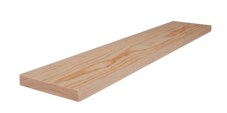 15 mm x 100 mm Rechteckleiste Kiefer (Bild)