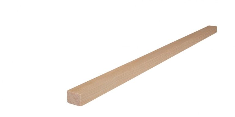 15 mm x 20 mm Rechteckleiste Kiefer (Bild)