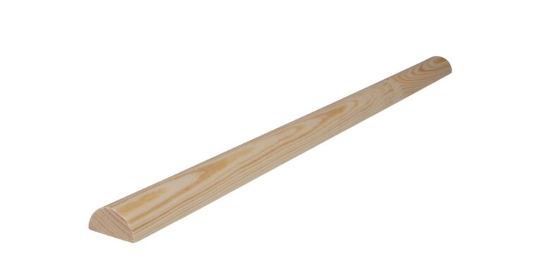 15 mm x 30 mm Halbrundleiste Kiefer (Bild)