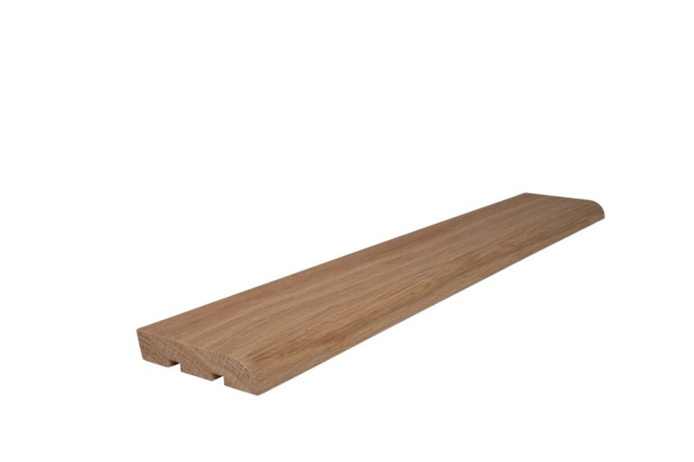 16 mm x 80 mm Scheuerleiste Eiche abgerundet (Bild 1)