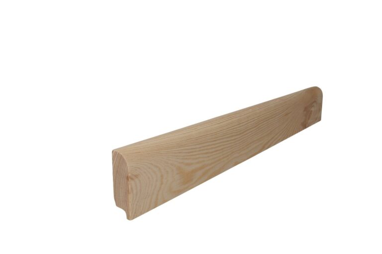18 mm x 58 mm Scheuerleiste Kiefer ästig abgerundet (Bild 3)