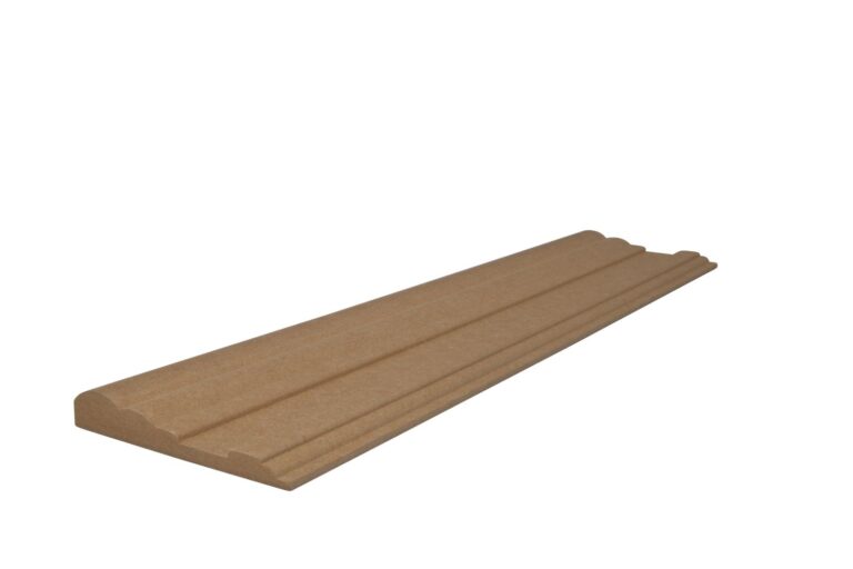 20 mm x 118 mm Türbekleidung MDF # 97 (Bild 1)