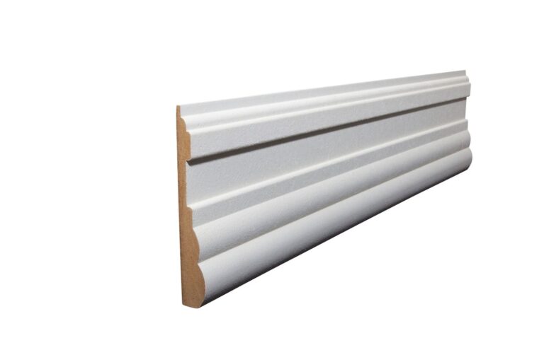 20 mm x 118 mm Türbekleidung MDF weiß grundiert # 97 (Bild 2)