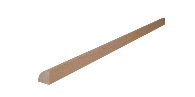 20 mm x 20 mm Viertelstab Buche scharfkantig (Bild 1)