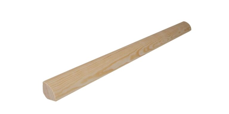 20 mm x 20 mm Viertelstab Kiefer gefast (Bild 4)