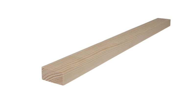 20 mm x 40 mm Rechteckleiste Kiefer (Bild)