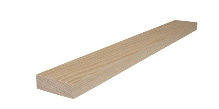 20 mm x 60 mm Rechteckleiste Kiefer (Bild)