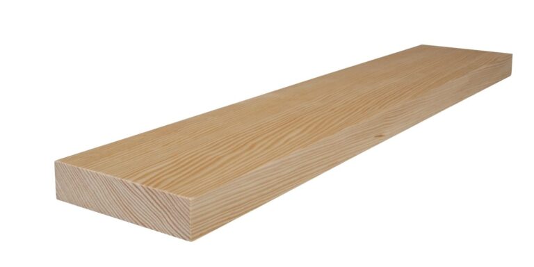 23 mm x 100 mm Rechteckleiste Kiefer (Bild)