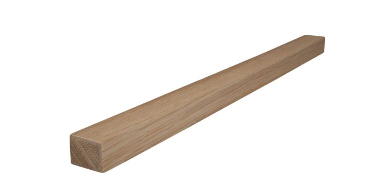 23 mm x 30 mm Rechteckleiste Eiche (Bild)