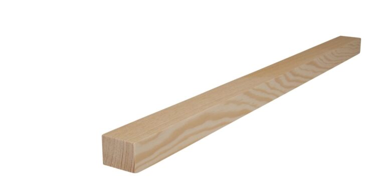 23 mm x 30 mm Rechteckleiste Kiefer (Bild)