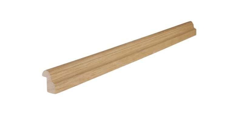 23 mm x 32 mm Glasfalzleiste Meranti # 51 mit 8 mm x 22 mm Falz (Bild)