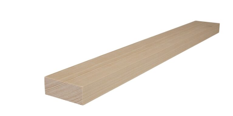 23 mm x 60 mm Rechteckleiste Kiefer (Bild)