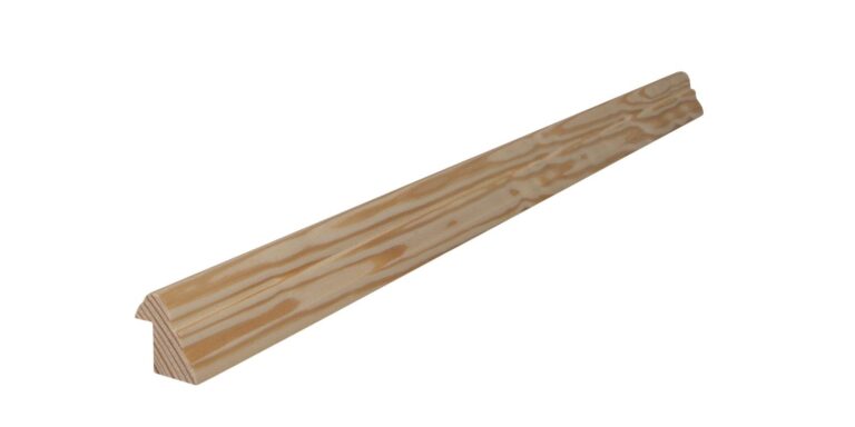 25 mm x 27 mm Glasfalzleiste Kiefer # 57 mit 7 mm x 17 mm Falz (Bild 2)