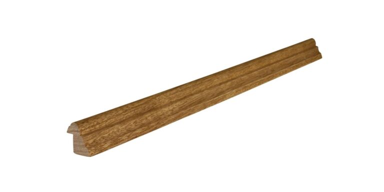 25 mm x 27 mm Glasfalzleiste Meranti # 57 mit 7 mm x 17 mm Falz (Bild)