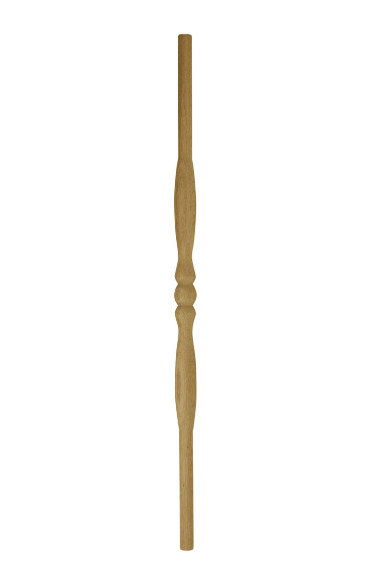 25 mm x 41 mm Treppenstab Eiche Typ 160 (Bild)