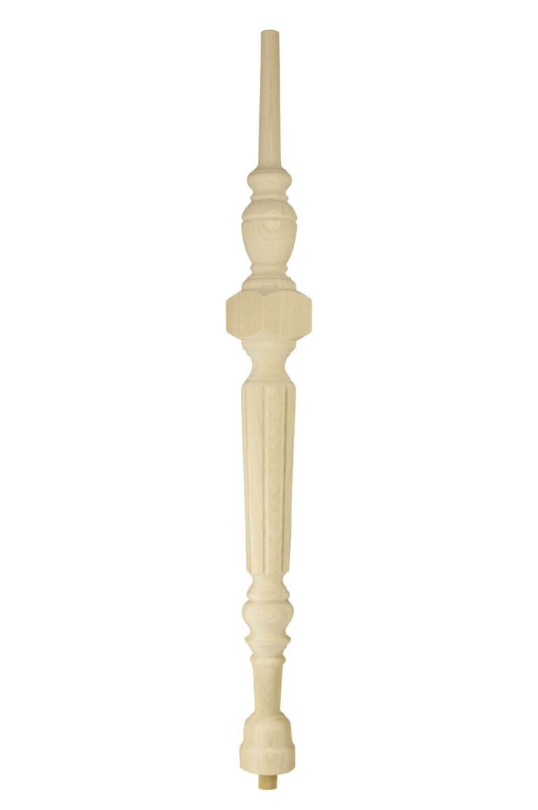 25 mm x 80 mm Treppenstab White Wood Typ K (Bild)