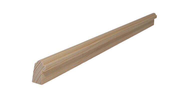 26 mm x 36 mm Glasfalzleiste Kiefer # 54 mit 6 mm x 22 mm Falz (Bild 2)