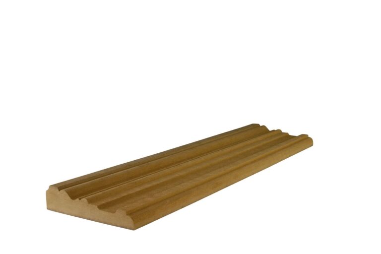 28 mm x 120 mm Türbekleidung MDF roh # 1111a (Bild 1)