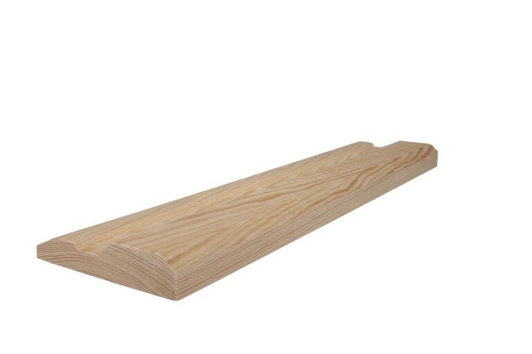 28 mm x 130 mm Türbekleidung Sockelstück Kiefer (Bild 2)