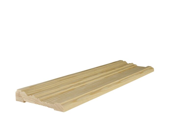 28 mm x 140 mm Türbekleidung Kiefer roh # 1111 (Bild 1)