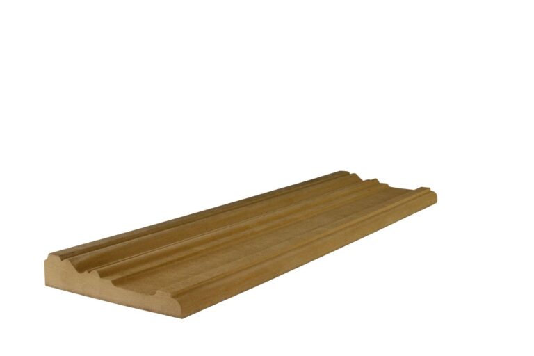 28 mm x 140 mm Türbekleidung MDF roh # 1111 (Bild 1)