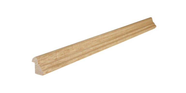 29 mm x 31 mm Glasfalzleiste Meranti # 55 mit 8 mm x 20 mm Falz (Bild)