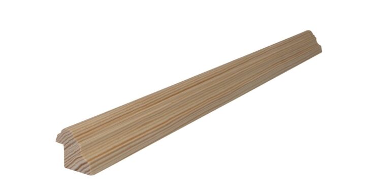 29 mm x 33 mm Glasfalzleiste Kiefer # 56 mit 8 mm x 17 mm Falz (Bild 2)
