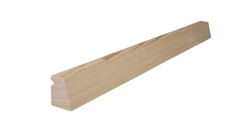 30 mm x 37 mm Fensterprofil Wassernase Kiefer (Bild 1)