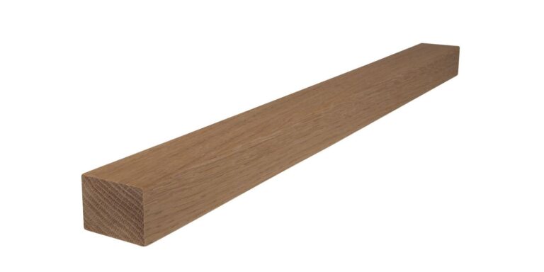 30 mm x 40 mm Rechteckleiste Eiche (Bild)