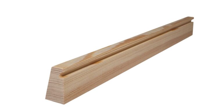 30 mm x 45 mm Fensterprofil Wassernase Kiefer (Bild 1)