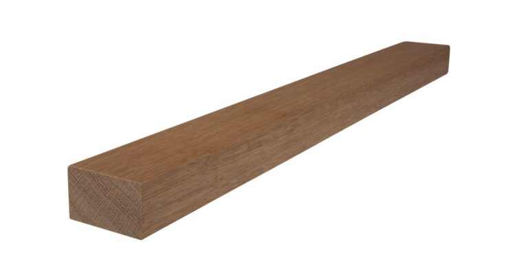 30 mm x 50 mm Rechteckleiste Eiche (Bild)