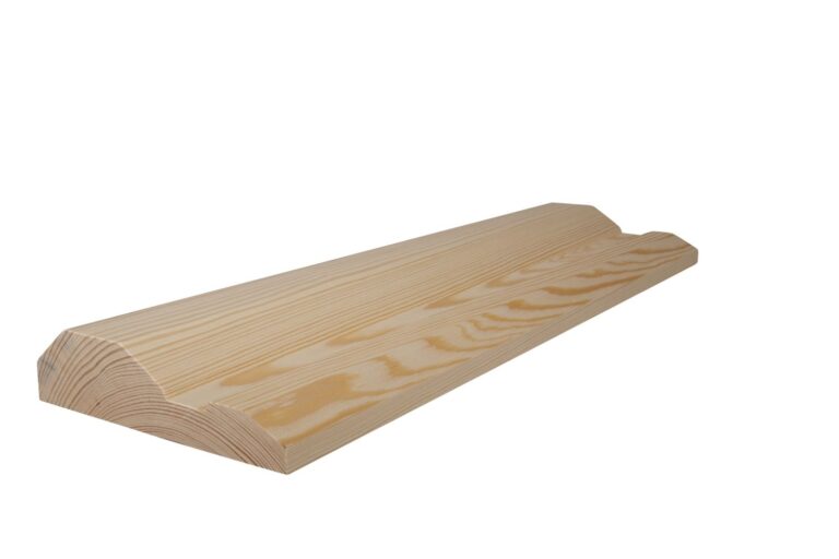 38 mm x 150 mm Türbekleidung Sockelstück Kiefer (Bild 2)