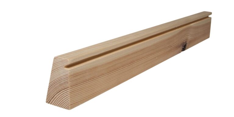 38 mm x 60 mm Fensterprofil Wassernase Kiefer (Bild 1)