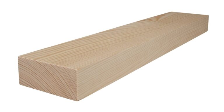 40 mm x 100 mm Rechteckleiste Kiefer (Bild)