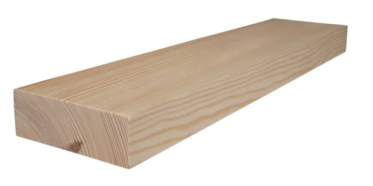 40 mm x 120 mm Rechteckleiste Kiefer (Bild)