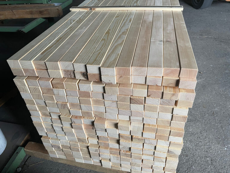 40 mm x 60 mm Sitzbankleiste Kiefer # 1550 (Bild 2)