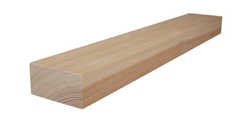 40 mm x 80 mm Rechteckleiste Kiefer (Bild)