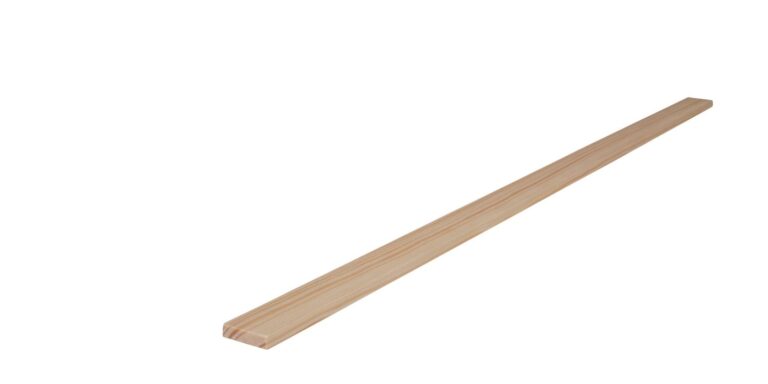 5 mm x 20 mm Rechteckleiste Kiefer (Bild)