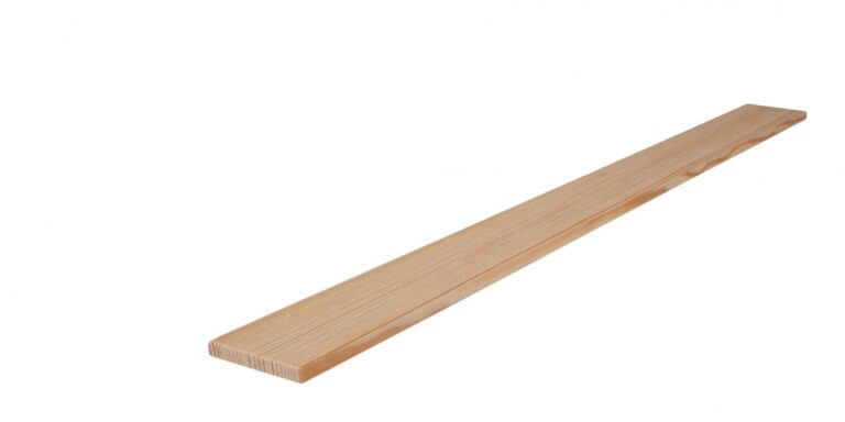 5 mm x 40 mm Rechteckleiste Kiefer (Bild)