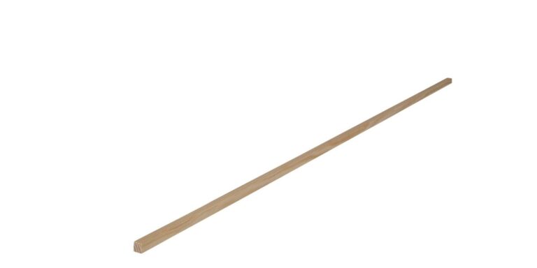 5 mm x 5 mm Quadratleiste Kiefer (Bild)