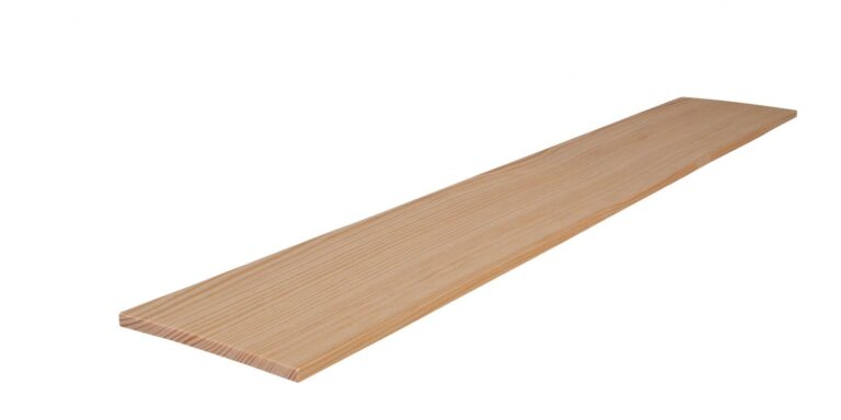5 mm x 80 mm Rechteckleiste Kiefer (Bild)