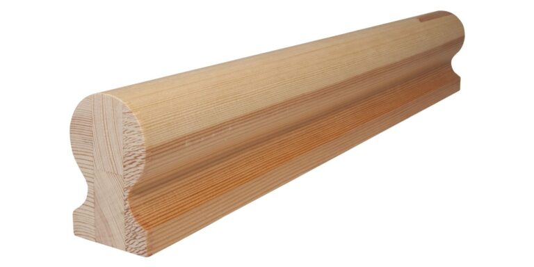 50 mm x 80 mm Handlauf Kiefer Typ H 2 (Bild)